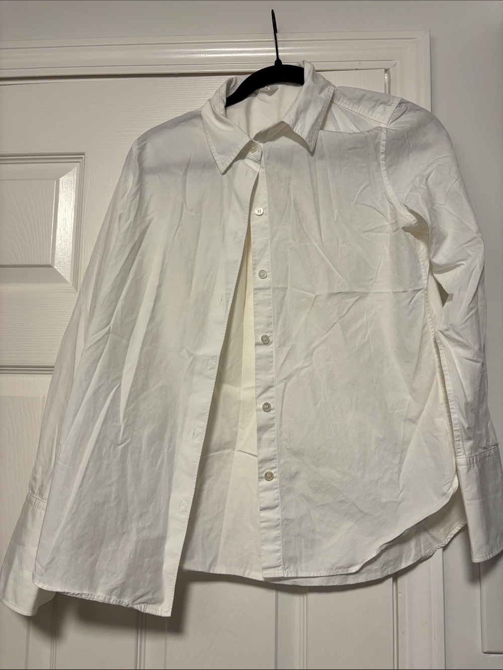 Arket White Women's Button-Down Shirt